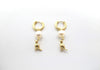 Load image into Gallery viewer, 14k Gold Plated Pearl &amp; Bird Earrings – Cologne