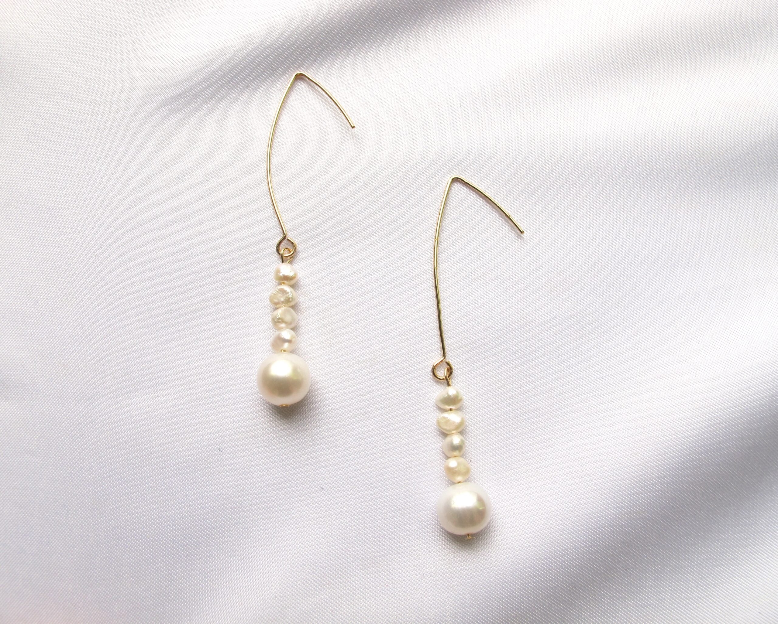 Pearls cluster earrings – Naples