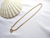 18k Gold Lock Chain Necklace with sailor wheel clasp – Bordeaux