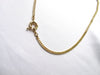 18k Gold Lock Chain Necklace with sailor wheel clasp – Bordeaux
