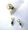 Jade with Pearl Ring with Earrings Set – Majorca