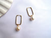 Pearl Rectancle Earrings – El Nido