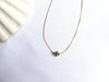 14K Gold Small Hamsa Hand Adjustable Necklace - Jeddah