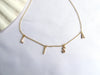 14k Gold Letter Necklace • Name Necklace - San Diego