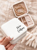 Personalized Jewelry Bag Small Ring Earrings Jewelry Box Custom Name Jewelry Storage Box Portable Jewelry Box Trave Case